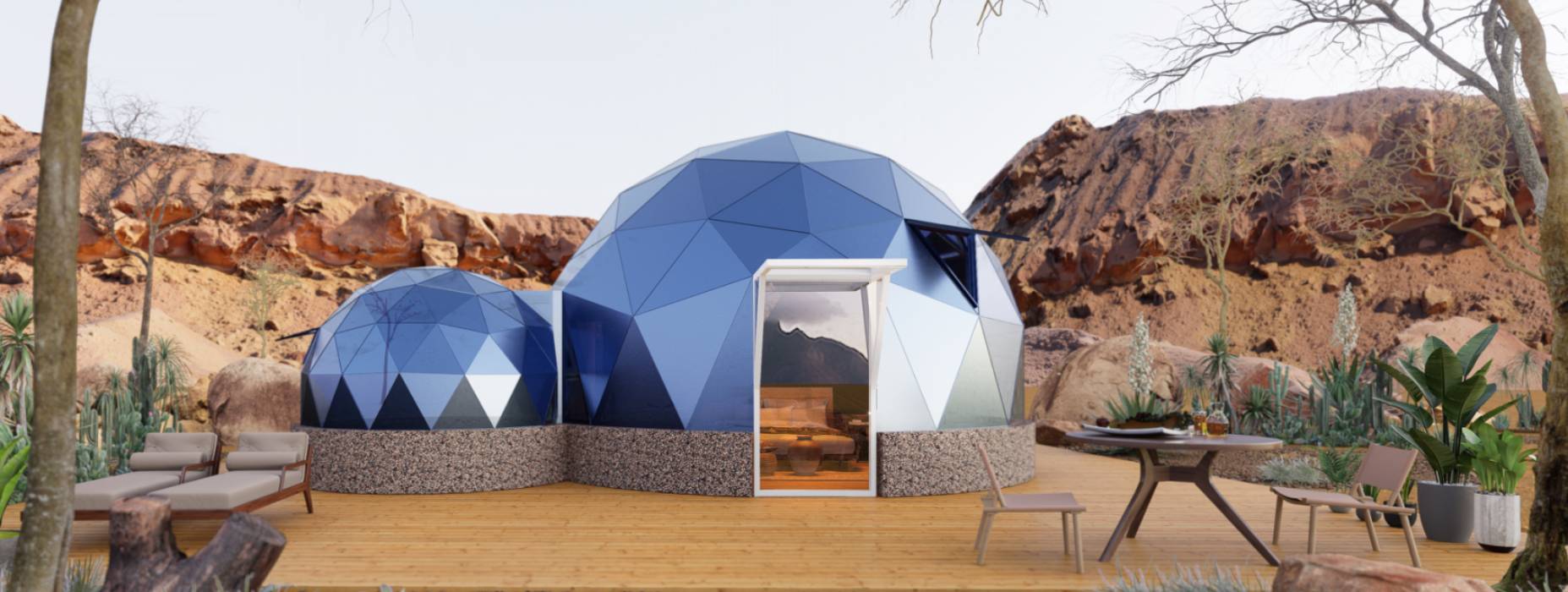 察哈尔右翼前旗球形智能光伏玻璃星空房